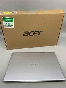 Acer Aspire 3 15.6" Intel Pentium N6000 1.1GHz 8GB DDR4 256GB SSD Silver -Good - Picture 1 of 5