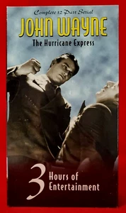 The Hurricane Express [1932] VHS 1995 John Wayne 12-Part Serial NEW - Imagen 1 de 6