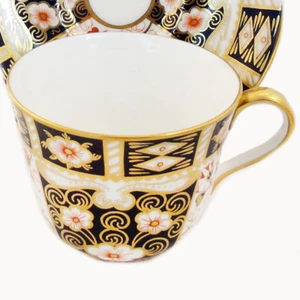 TRADITIONAL IMARI by Royal Crown Derby Cup 2.6" NEW NEVER USED Made in England - Picture 1 of 1