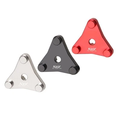 KYX Aluminum Wheel Adapter Hub Hex Upgrade for 1/10 Tamiya Hotshot II The Bigwig - Image 1 of 4