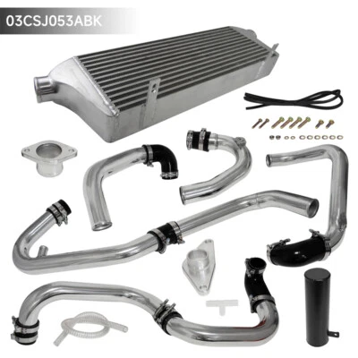 Kit de intercooler de montaje frontal para Subaru Impreza WRX STI Ej20 Ej25 08-14 atornillado Foto 1 de 4