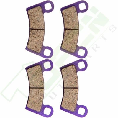 Pastillas de freno delanteras de fibra de carbono para Polaris RZR S 800 EFI 2009-2013 2010 2011 Foto 1 de 4