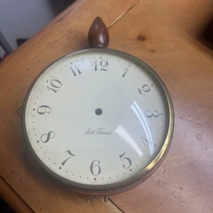 Seth Thomas Banjo Clock head with Dial Convex Glass. - Picture 1 of 20