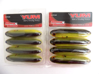YUM MONEY HOUND 4.25" "OL' YELLA" YMH4936 - USA - 2 PACKAGES - #600i - Image 1 of 4