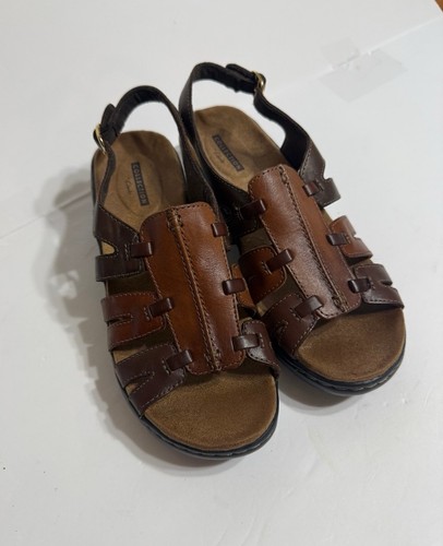 Sandali donna Clarks Lexi calendula taglia 8 sandali comodi con cinturino sul retro