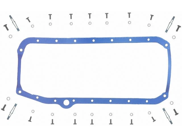 Oil Pan Gasket Set Felpro 59ZQQH22 for Gordon-Keeble GK1 IT 1964 1965 1966 1967 - Изображение 1 из 1