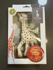 Brand New Sophie la Girafe + Save the Giraffes Keyring Set - Picture 1 of 3