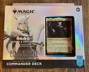 MTG Final Fantasy Collector’s Edition Scions & Spellcraft Commander Deck - Picture 1 of 2