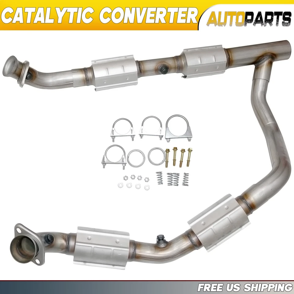 Catalytic Converters for Ford E-150 Club Wagon E-250 E-350 Super Duty 2005-2008 Foto 1 de 4