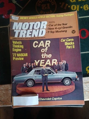 Motor Trend Magazine 1977 - The Complete Year - All 12 Issues - Image 1 of 4