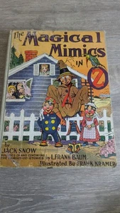 Vtg 1946 1st Ed  THE MAGICAL MIMICS IN OZ JACK SNOW WIZARD OF OZ Illus Kramer - Bild 1 von 24