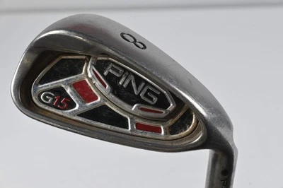Ping G15 #8 Iron / Stiff Flex Ping AWT Shaft - Image 1 of 4