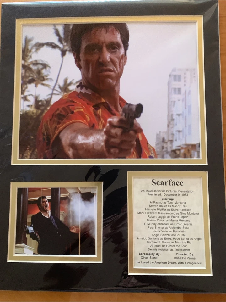 疤面煞星演员名单限量版海报 — 第 1/1 张图片