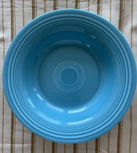 Vintage Fiestaware tiefer Teller / Schale in türkis - 1936 - Bild 1 von 6