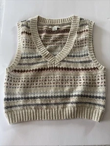 American Eagle Girl's SMALL Pullover Sweater Vest - Picture 1 of 5