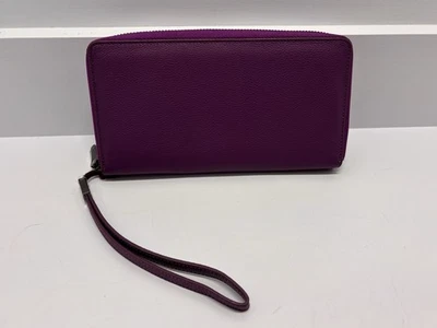 Bveyzi женщин RFID кожи молнии вокруг большой клатч путешествий кошелек с ремешком - Изображение 1 из 4