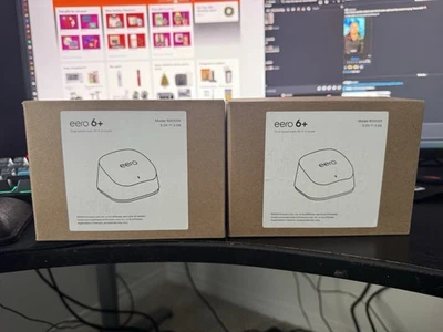 eero 6+ Dual Band AX3000 Wi-Fi 6 Router Mesh System - White (2-Pack) - Image 1 of 3