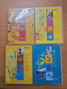 PFAFF 2140 Creative Card Set Of 4 319 316 308 322 - Picture 1 of 11