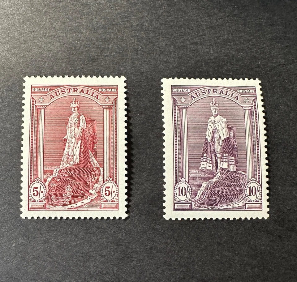 Australia 1938 Sc# 177-178 Mint Never Hinged Very Fine FREE SHIPPING Foto 1 de 1