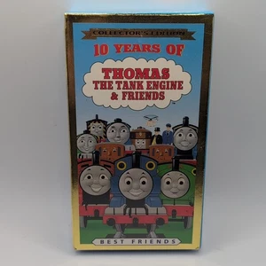 NEW SEALED Vintage 1999 10 Years Of Thomas The Tank Engine And Friends VHS Tape - Imagen 1 de 5