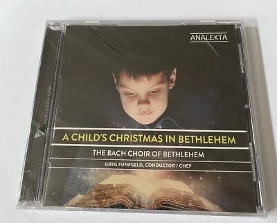 Childs Christmas in Bethlehem by Bach Choir of Bethlehem (CD, 2013) New Sealed. Foto 1 de 4