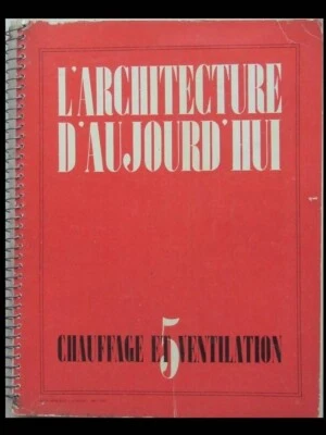 L'ARCHITECTURE D'AUJOURD'HUI n°5 1935 CHAUFFAGE ET VENTILATION - Photo 1/3