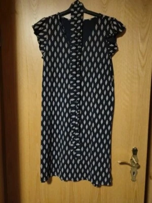 Damen Sommerkleid Kleid Gr. M Schwarz Beige Ungetragen - Bild 1 von 4