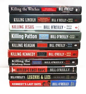 BILL O'REILLY 10 VOLUME BOOK LOT - KILLING SERIES AND MORE HCDJ - Bild 1 von 15