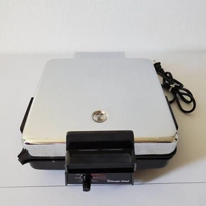 Vintage Magic Chef Waffelmaschine & Grill M420 reversibel schnell backen elektrisch 1200 W - Bild 1 von 19