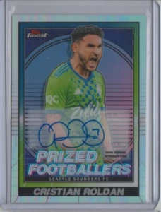2022 Finest MLS Prized Footballers Autograph #PF8 Cristian Roldan /99 Auto - Picture 1 of 6