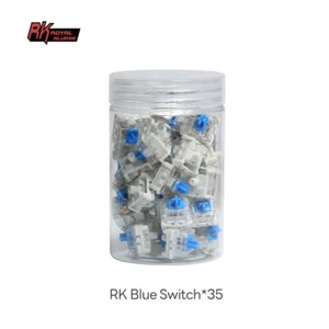 ROYAL KLUDGE Linear Mechanical Gaming Keyboard Switches 3/5-Pin Red/Brown/Blue - Picture 1 of 17