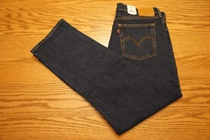 NWT WOMEN'S LEVI JEANS Multiple Sizes Wedgie Straight High Rise Premium Blue $98 - Picture 1 of 3