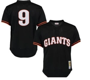 MLB Mitchell & Ness San Francisco Giants #9 Baseball Jersey New Mens Sizes $100 - Picture 1 of 3