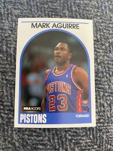 1989 NBA Hoops #95 Mark Aguirre  - Pistons  -  - Picture 1 of 2