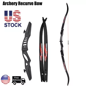 A Pair 60" Archery Recurve Bow ILF Limbs 20lbs for Hunting Shooting Recurve Bow - Picture 1 of 9