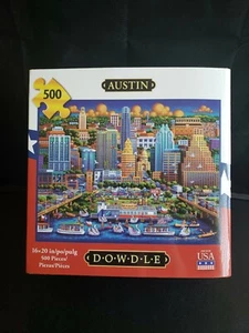 Eric Dowdle Jigsaw Puzzle AUSTIN Texas 500 Pieces - Picture 1 of 10