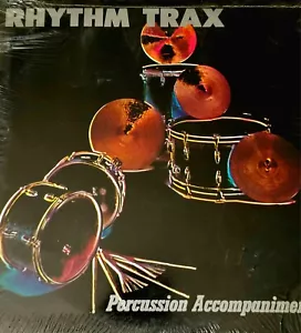 RHYTHM TRAX SEALED PERCUSSION ACCOMPANIMENT LP DRUM BREAK VINYL RECORD LIBRARY M - Picture 1 of 14