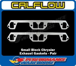 Calflow Small Block Chrysler Exhaust Gaskets Pair, 318 340 360, CAL-5463 - Bild 1 von 2