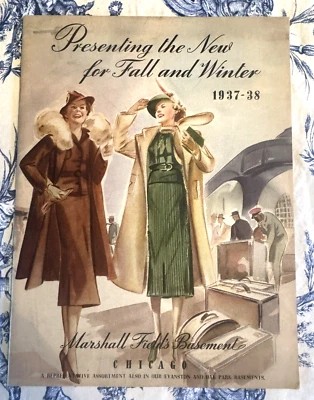 Ultra Rare Marshall Fields Basement magazine 1937-38 - Image 1 of 4