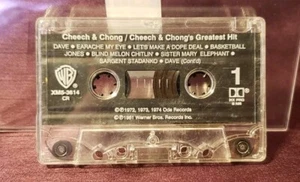 Cheech and Chong's Greatest Hit (Cassette Only) VG Condition Tested  - Picture 1 of 2