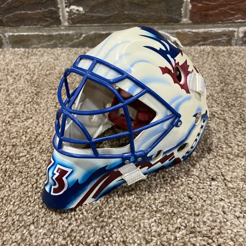 Patrick Roy EA Sports Replica Mini Goalie Mask Helmet Colorado Avalanche Koho 97 Cover