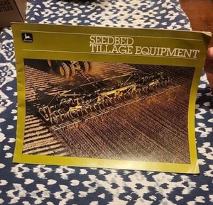 1981 John Deere seedbed tillage equipment brochure - Picture 1 of 10
