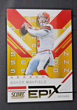 2019 Score Baker Mayfield EPIX Refractor #ES-10