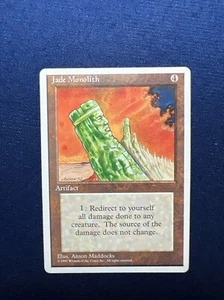 MTG ALTERNATE 4th Ed Jade Monolith M/NM 1995 release - Picture 1 of 2