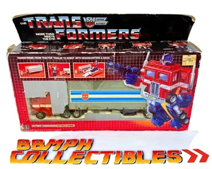 Near MINT CIB COMPLETE In Box 1984 Transformers G1 Optimus Prime 100% COMPLETE - Picture 1 of 24