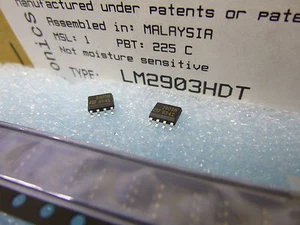 Lot of 10 pieces LM2903HDT HIGH TEMPERATURE -40,+150°C DUAL COMPARATOR - Picture 1 of 3
