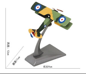 1:72 WWI Aircraft Fighter SPAD-XIII Airplane Plane Model Collectible Display Toy