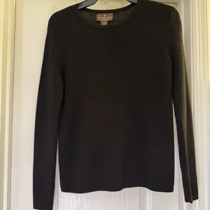 Fenn Wright Manson 100% Wool Black Sweater - Picture 1 of 7