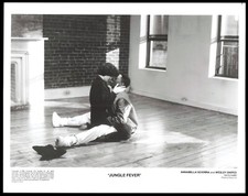 8x10 B&W Celebrity Publicity Photo Picture Jungle Fever Annabella Sciorra Snipes