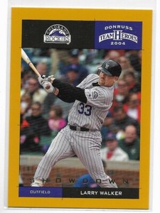 2004 Donruss Team Heroes SHOWDOWN Pick-A-Parallel Walker Soriano Lee Dawson ++++